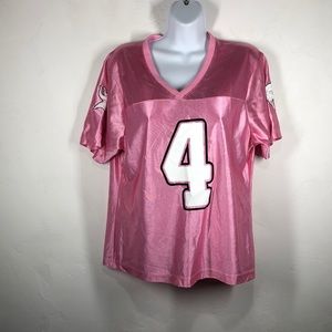 NFL Minnesota Vikings pink Brett Farve jersey size large